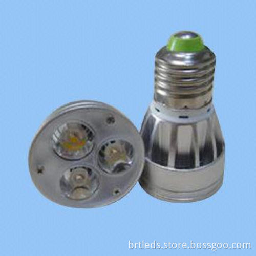 6W E27 LED Bulbs, AC 100-240V, High Luminous Flux 380lm, RoHS Certificate